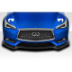 2017-2022 Infiniti Q60 Duraflex AP Front Lip Under Spoiler - 1 Piece - image 1