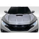 2017-2021 Honda Civic TypeR EVS Hood - 1 Piece - image 1