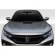2016-2021 Honda Civic TS 1 Hood - 1 Piece - image 1