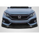 2017-2021 Honda Civic HB Carbon Creations BZ Front Lip Spoiler - 1 Piece - image 1