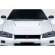 1999-2002 Nissan Skyline R34 D1 Hood - 1 Piece - image 1