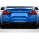 2014-2020 BMW 4 Series 3DS Carbon Fiber Rear Lip - image 1