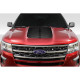 2016-2019 Ford Explorer Duraflex GT500 Look Hood - 1 Piece - image 1