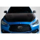 2016-2022 Infiniti Q60 TS1 Carbon Fiber Hood - image 1