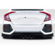 2016-2021 Honda Civic 4DR Broman Rear Lip Spoiler Air Dam - 3 Pieces - image 1