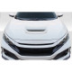 1992-2020 Universal Honda Civic GTAK Hood Scoop - 1 Piece - image 1
