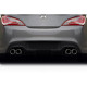 2010-2016 Hyundai Genesis Coupe Duraflex Twins Rear Diffuser - 1 Piece - image 1
