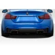 2014-2020 BMW 4 Series F32 Quadro Rear Diffuser - 1 Piece - image 1