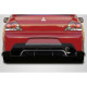 2003-2006 Mitsubishi Lancer Evolution 8 9 Carbon Creations VRS Rear Diffuser - 3 Pieces - image 1