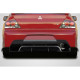 2003-2006 Mitsubishi Lancer Evolution 8 9 VRS Rear Diffuser - 3 Pieces (S) - image 1