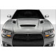 2011-2014 Dodge Charger Duraflex Hellcat Redeye Look Hood - 1 Piece - image 1