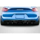 2014-2016 Porsche Cayman Motox Rear Diffuser - 3 Pieces - image 1