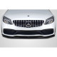 2015-2018 Mercedes Benz W205 C-Class / 2015-2018 Mercedes Benz C43 AMG Carbon Creations Power Front Lip Spoiler Air Dam - 1 Piece - image 1