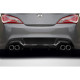 2010-2016 Hyundai Genesis Coupe Carbon Creations Twins Rear Diffuser - 1 Piece - image 1