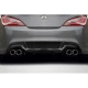 2010-2016 Hyundai Genesis Twins Carbon Fiber Rear Lip - image 1