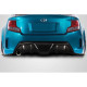 2014-2016 Scion tC Carbon Creations Boss Rear Diffuser - 1 Piece - image 1