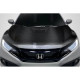 2016-2021 Honda Civic Carbon Creations Type R Look Hood - 1 Piece - image 1