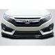 2016-2018 Honda Civic 2DR 4DR Yoka Front Lip Spoiler Air Dam - 3 Pieces - image 1