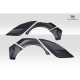 2016-2021 Honda Civic HB Duraflex Speedster Widebody Rear Fender Flares - 6 Pieces - image 1