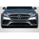 2015-2020 Mercedes C63 W205 BS Front Lip Spoiler Air Dam - 1 Piece (S) - image 1