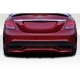 2015-2021 Mercedes C Class W205 Weaver Sport Rear Diffuser - 3 Pieces - image 1