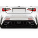 2015-2022 Lexus RC-F Downforce Aero Rear Diffuser - 1 Piece - image 1