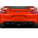 2013-2016 Porsche Cayman GT4 981 AF-1 Rear Diffuser ( GFK ) - 1 Piece - image 1