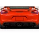 2013-2016 Porsche Cayman GT4 981 AF-1 Rear Diffuser ( GFK ) - 1 Piece - image 1