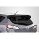 2010-2013 Mazda 3 Turbo Look Rear Roof Wing Spoiler - 1 Piece - image 2