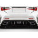 2015-2019 Lexus RC-F Carbon Creations Downforce Aero Rear Diffuser - 1 Piece - image 1