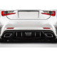 2015-2019 Lexus RC-F Downforce Aero Rear Diffuser - 1 Piece - image 1