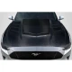 2018-2023 Ford Mustang Interceptor Carbon Fiber Hood - image 1