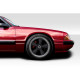 1979-1993 Ford Mustang Duraflex Manta Front Fender Flares - 2 Pieces ( +3 inches ) - image 1