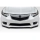 2009-2010 Acura TSX Aspec Look Front Lip Spoiler Air Dam - 2 Pieces - image 1