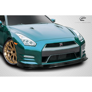 12-16 Nissan GT-R R35 HK Front Lip Spoiler | Carbon Creations