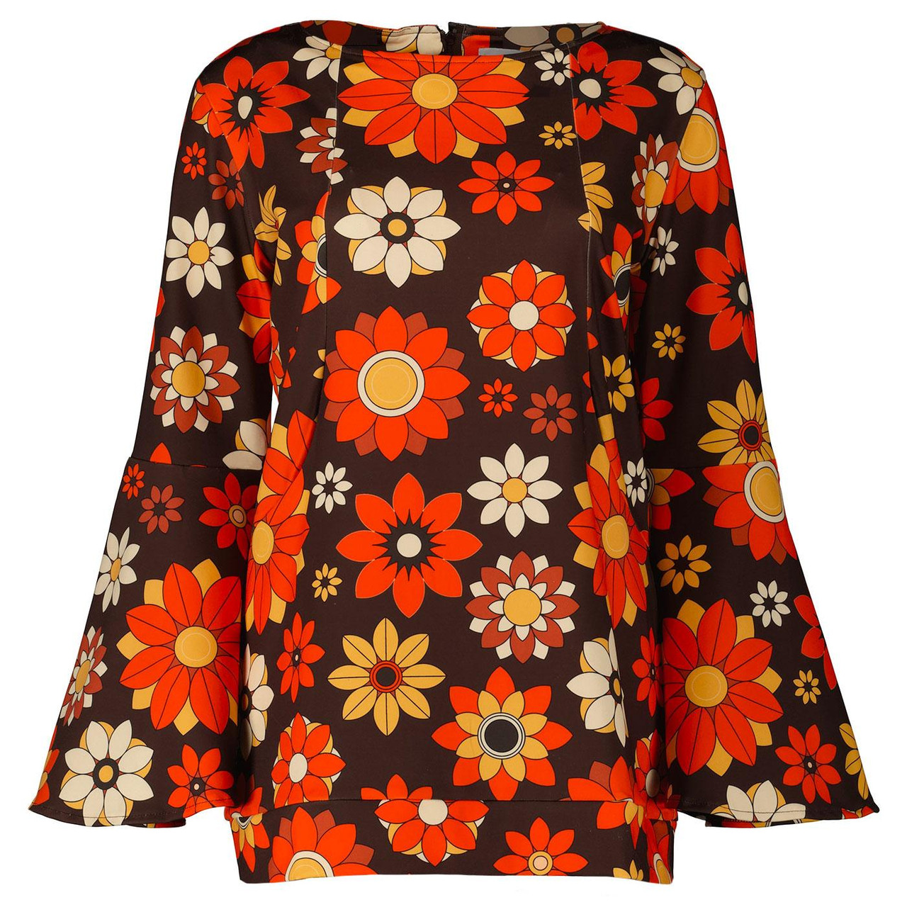 Stargaze MADCAP ENGLAND Retro 70s Bell Sleeve Top