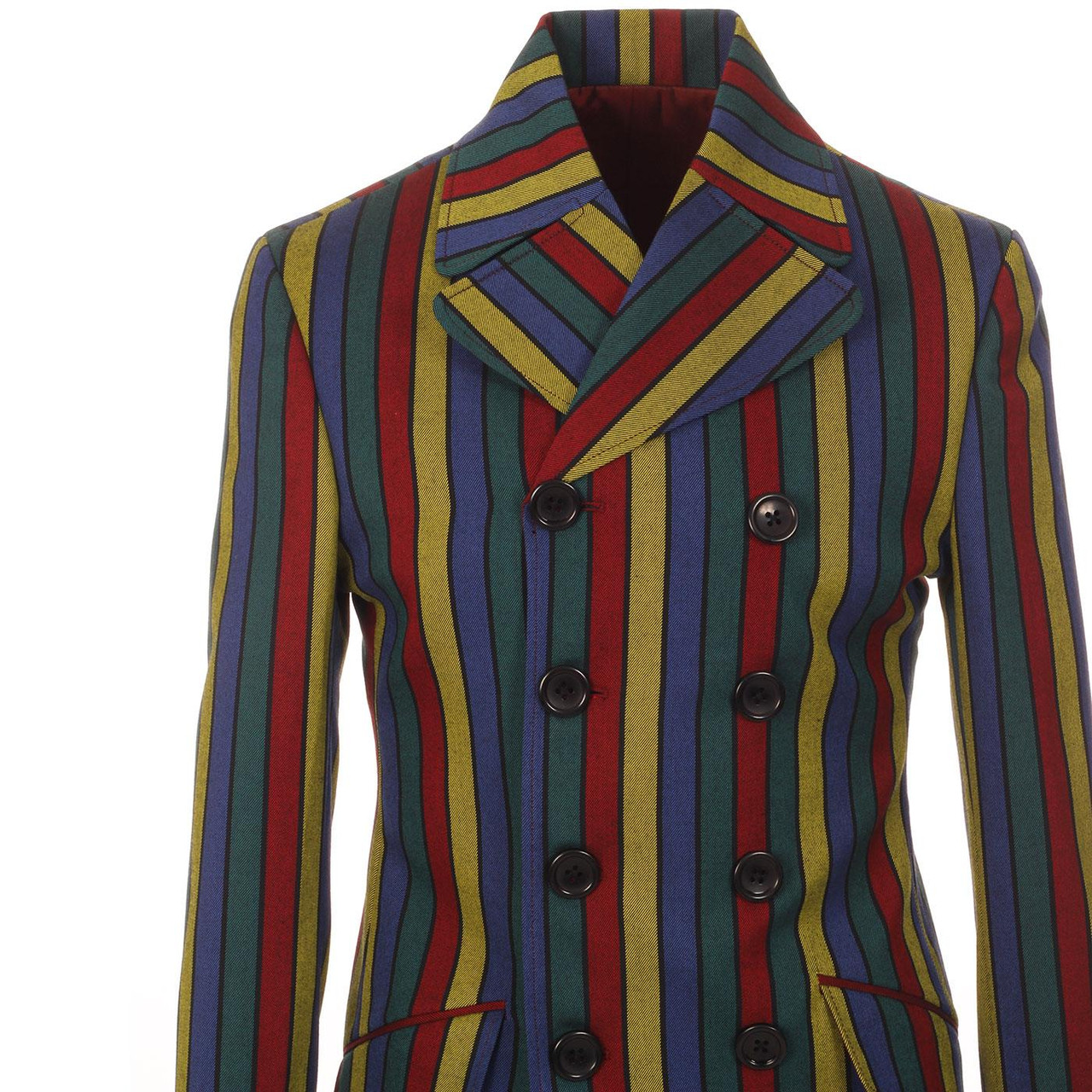 Hendrix Stripe MADCAP ENGLAND 60s Mod DB Blazer