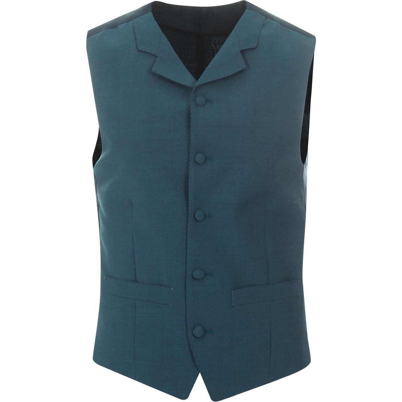 Mens sales teal waistcoat