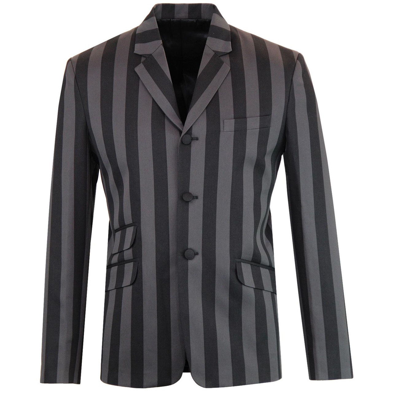 Inferno 60s Mod Stripe Blazer (B/G)