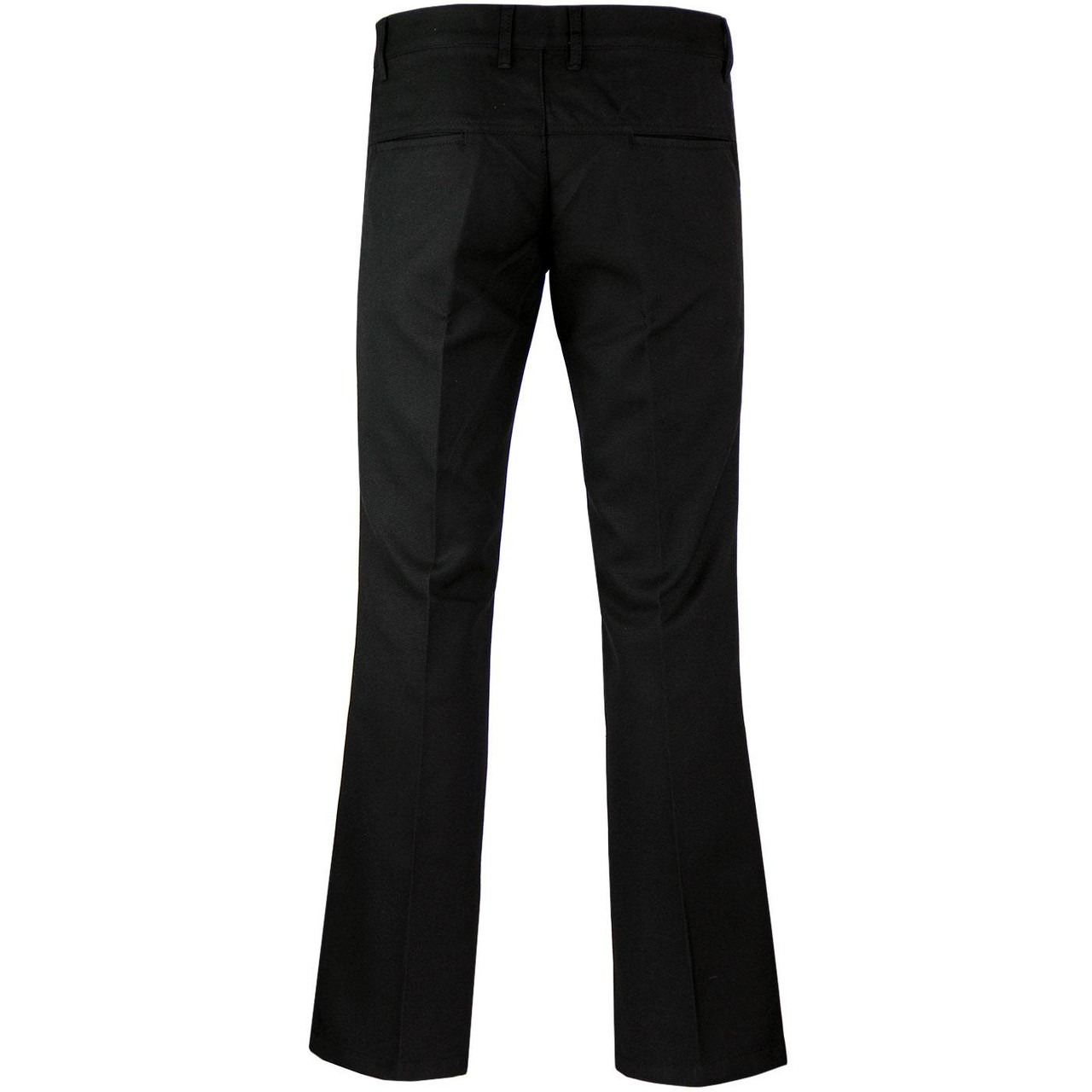 Black Smart Bootcut Leg Trousers  Wallis EU