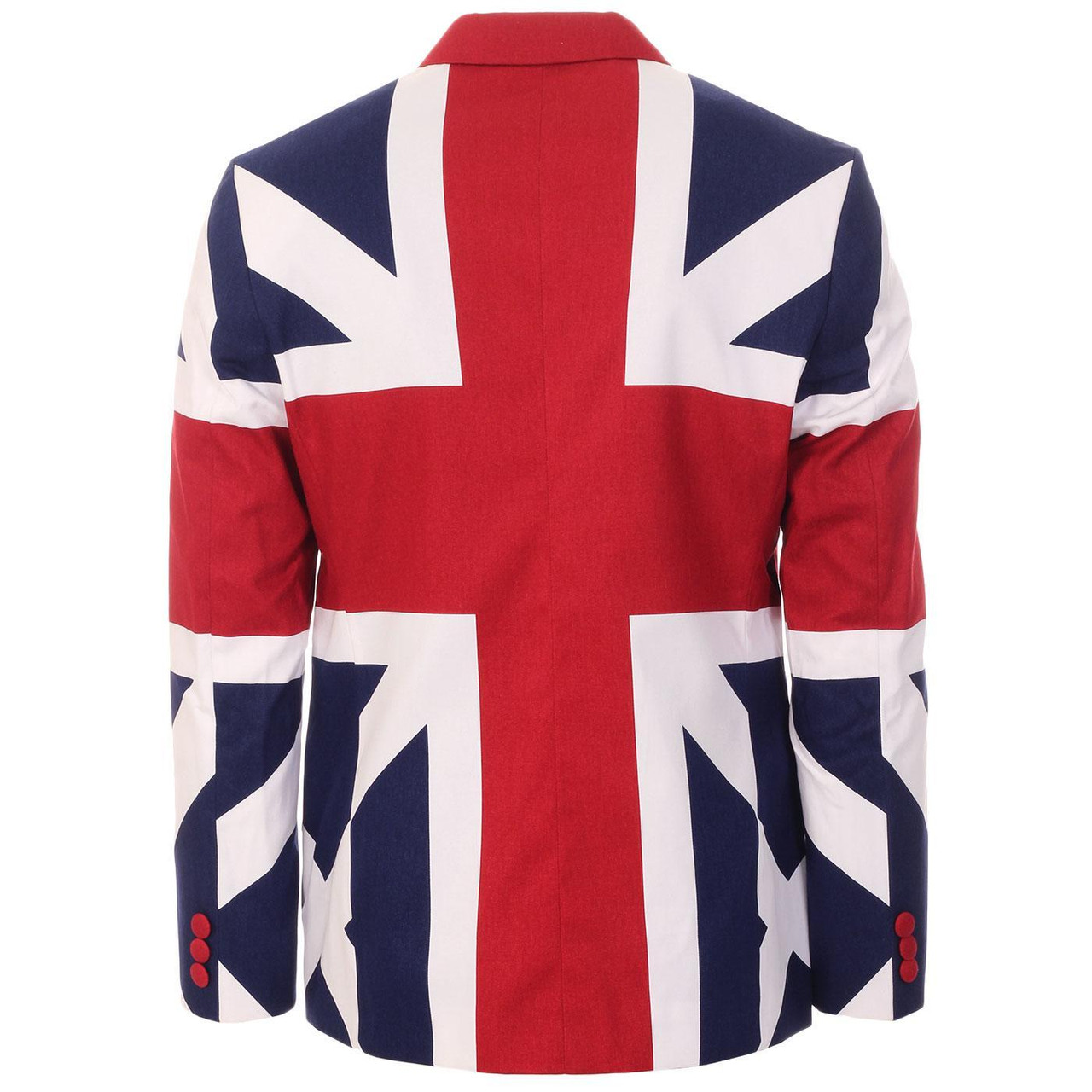 Union Jack Tracksuit Mens Fancy Dress Costume Fancy Dress Costume