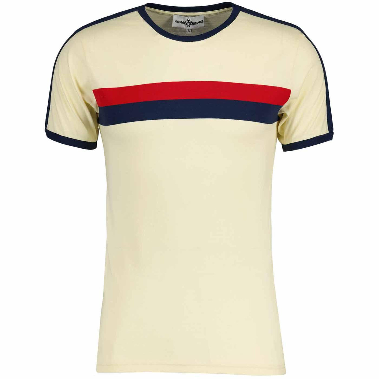 Disco Ringer MADCAP ENGLAND Retro 70s Stripe Tee E