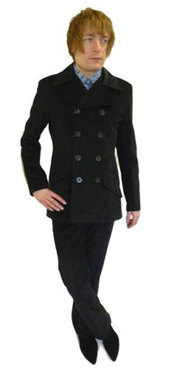 y2k MADCAP england 英国製 ブルゾン ブラック ヴィンテージ The Rare Breed Madcap England Mens Retro Mod Suit