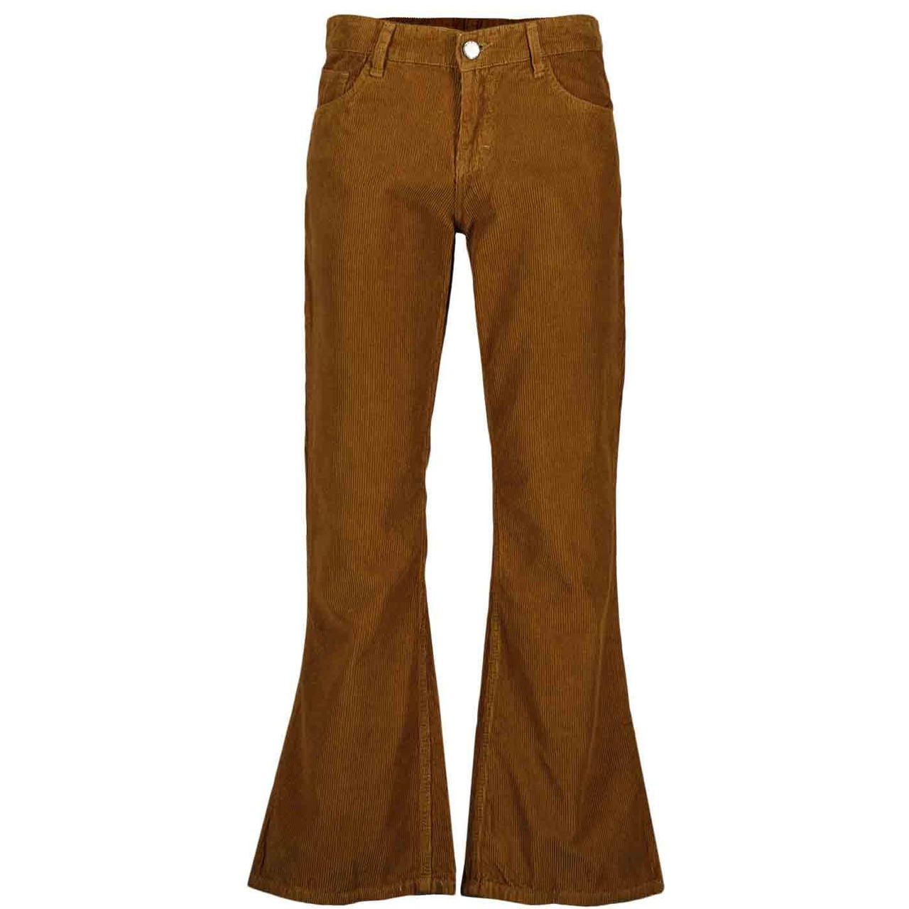 Killer MADCAP ENGLAND Retro 70s Cord Flares (Tan)