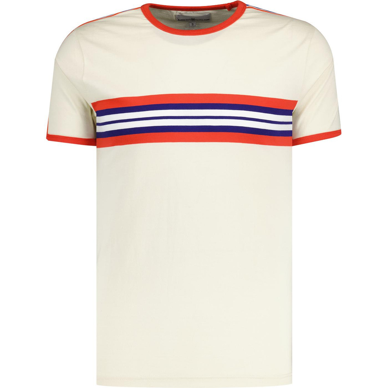 Cassette MADCAP ENGLAND Retro 70s Stripe Tee (WA)