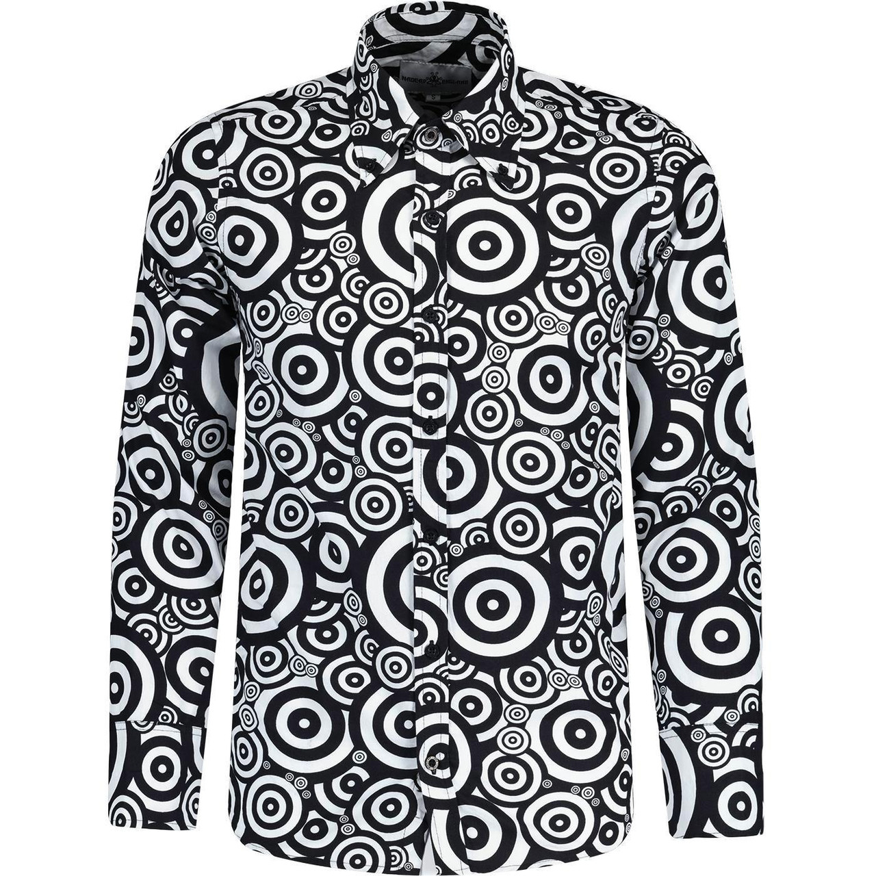 MADCAP ENGLAND Trip Oz Targets Retro 1960s Shirt