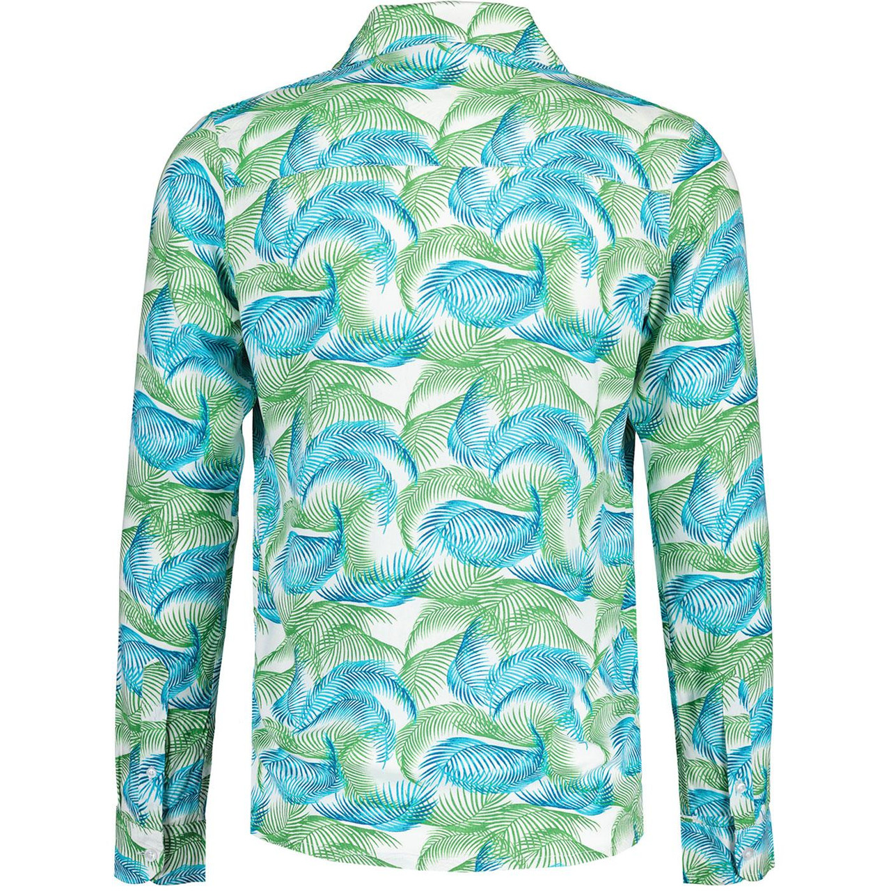 Floral Rayon Mens Aloha Shirt(10104-TV018)