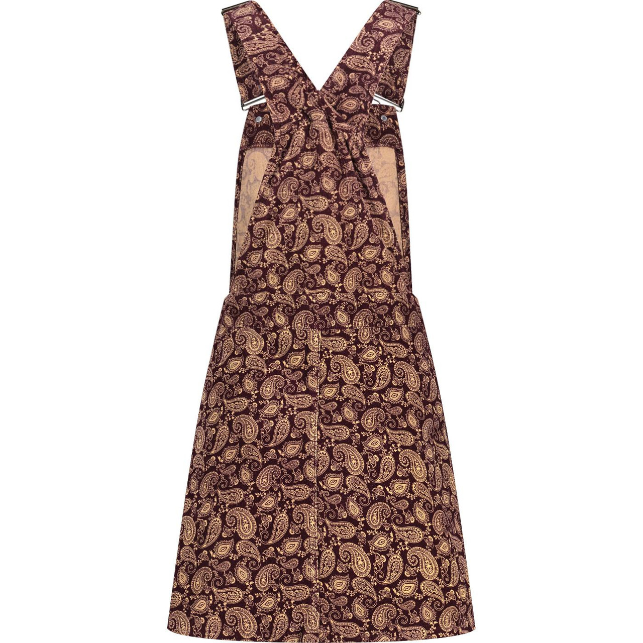 Jenny MADCAP ENGLAND Paisley Cord Pinafore Dress T