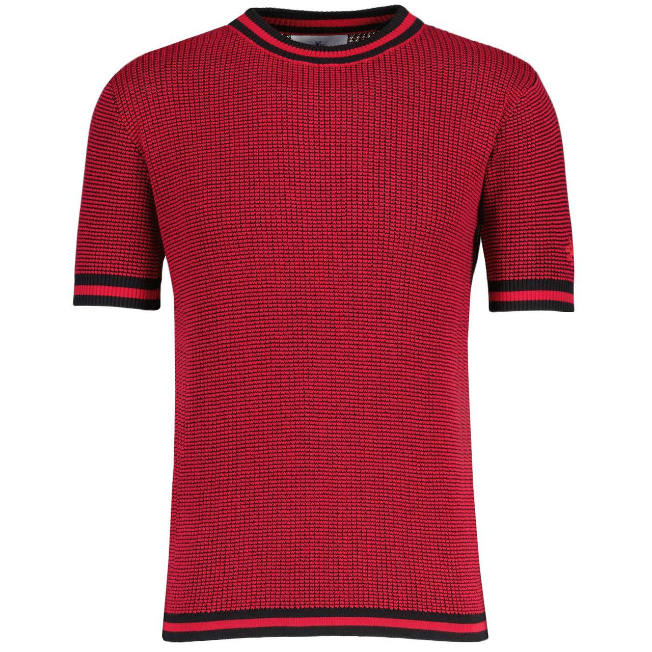 Jet Madcap England Waffle Knit Tipped T-shirt JR