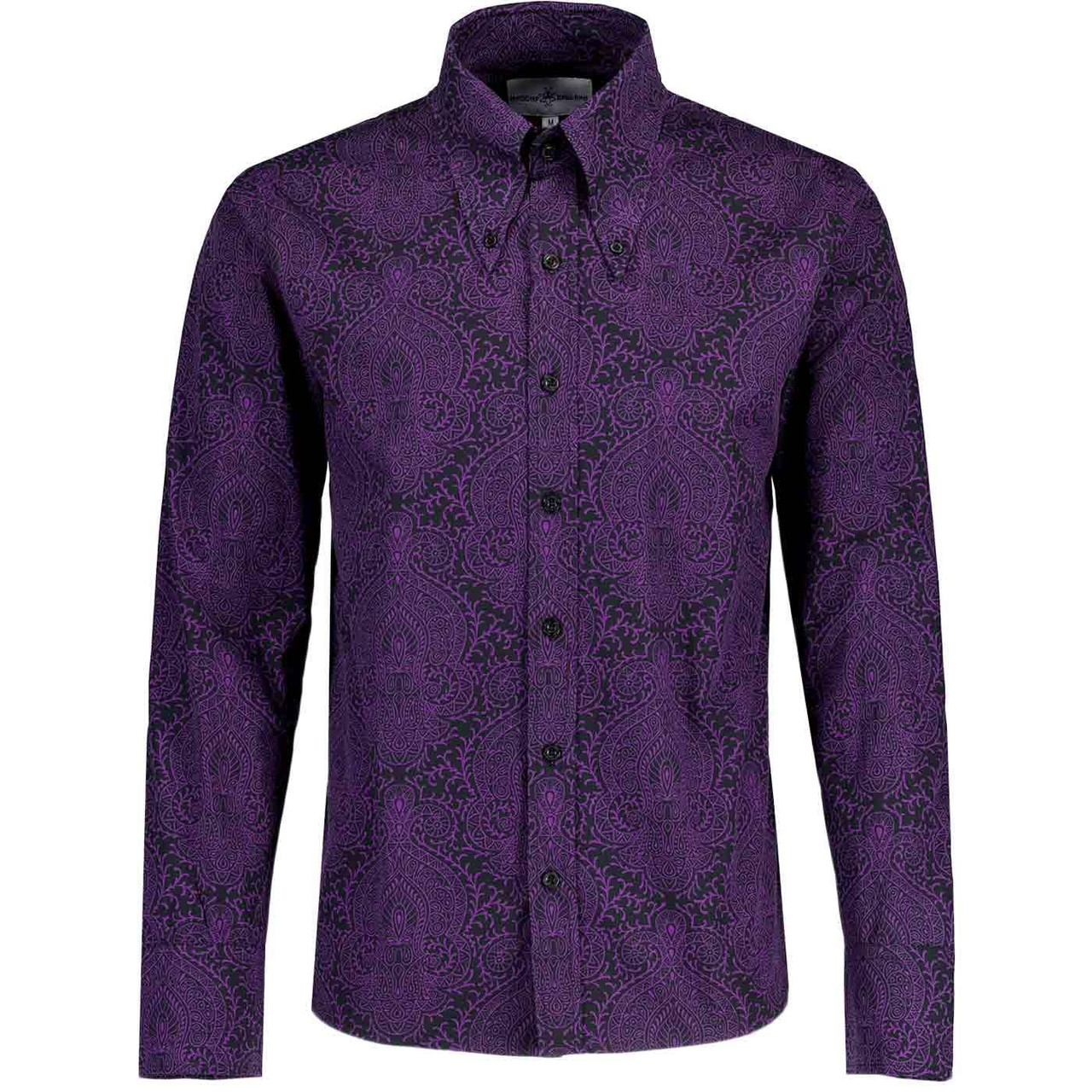 Capo Paisley Madcap England Spear Collar Shirt BP